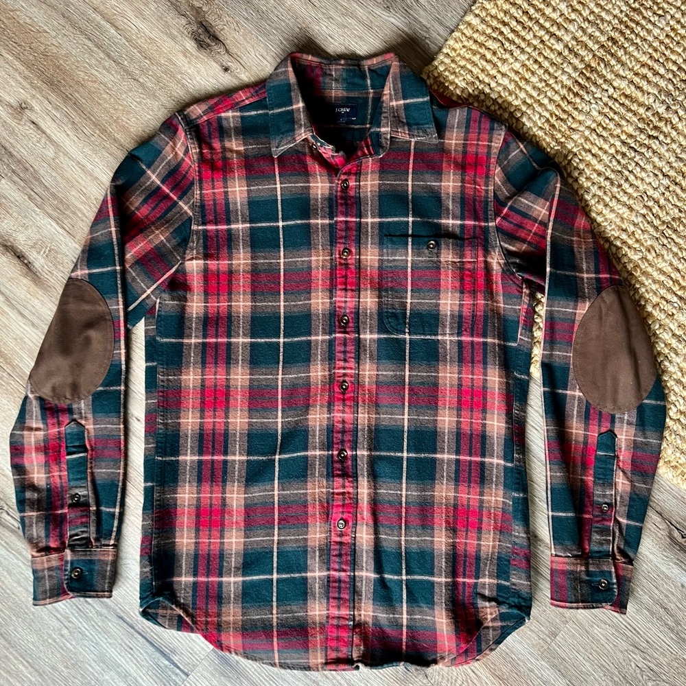 J. Crew Plaid Men's Button Down Shirt